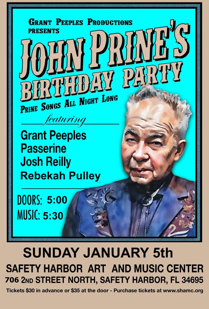 John Prine's Birthday Party--  SAFETY HARBOR, FL